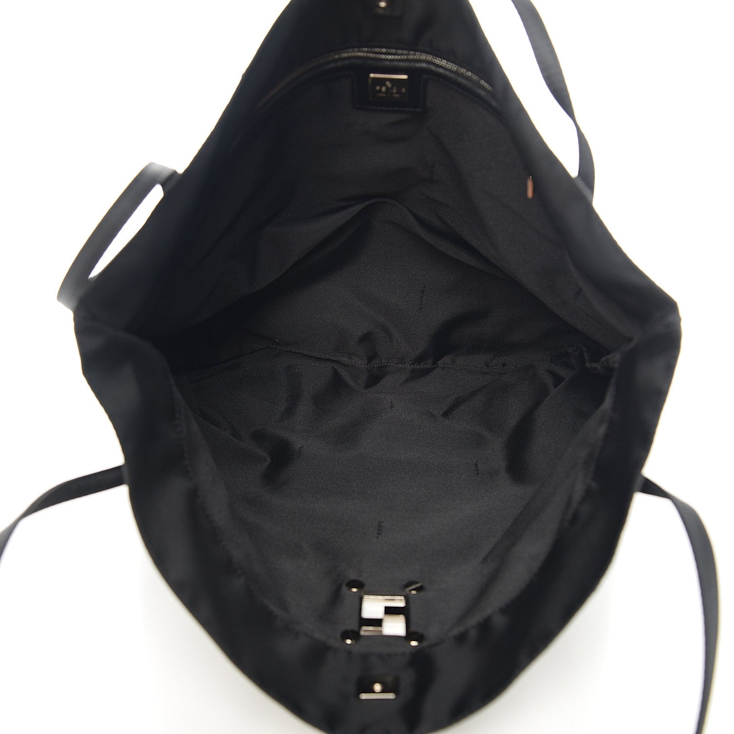 Fendi Nylon Tote Black 4 of 10
