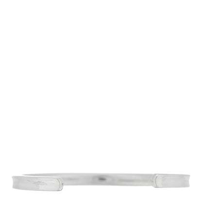 Tiffany Sterling Silver Narrow 1837 Cuff Bracelet 2 of 3