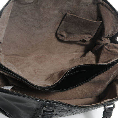 Bottega Veneta Leather Intrecciato Large Leggero Tote Nero Black 5 of 8