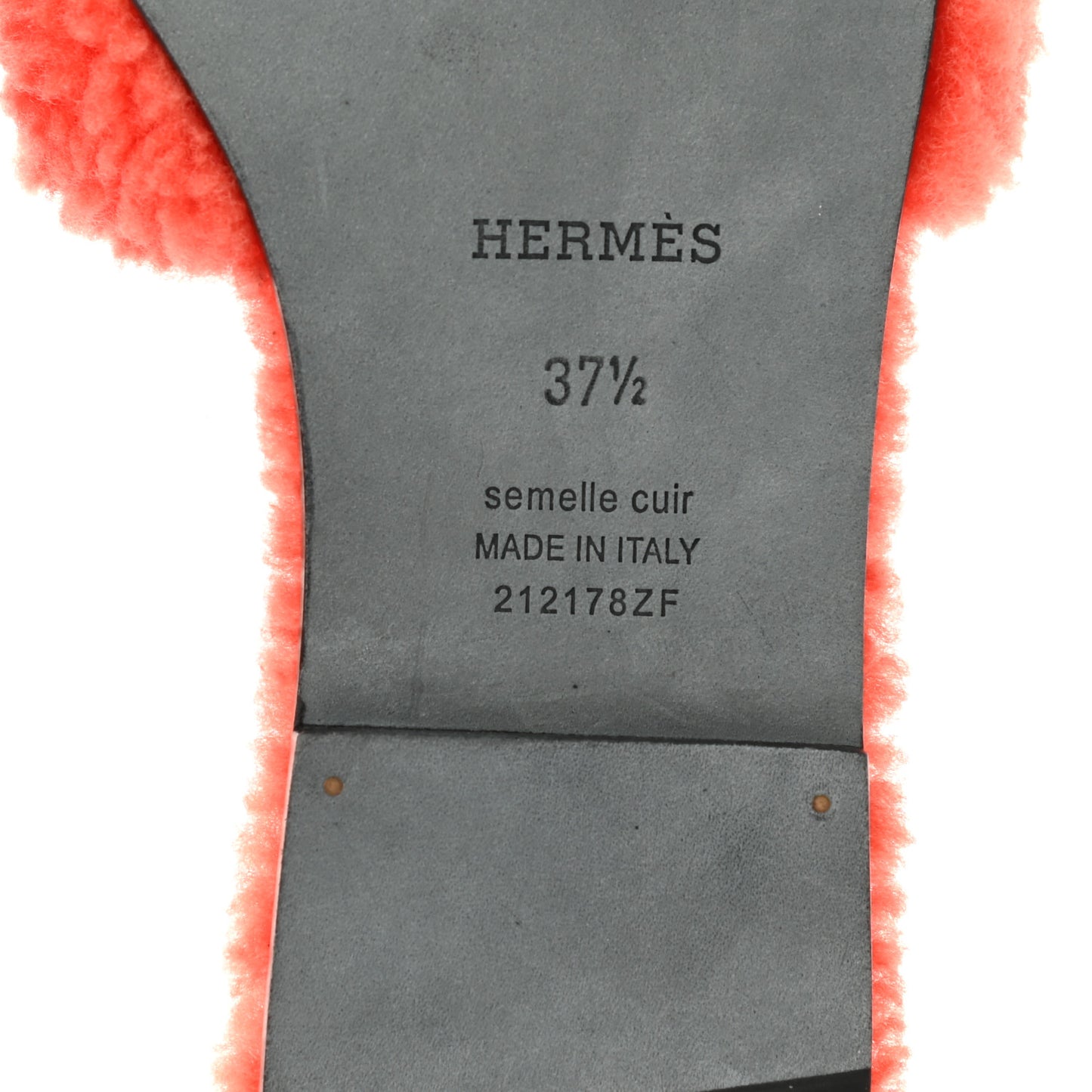 Woolskin Oran Sandals 37.5 Orange