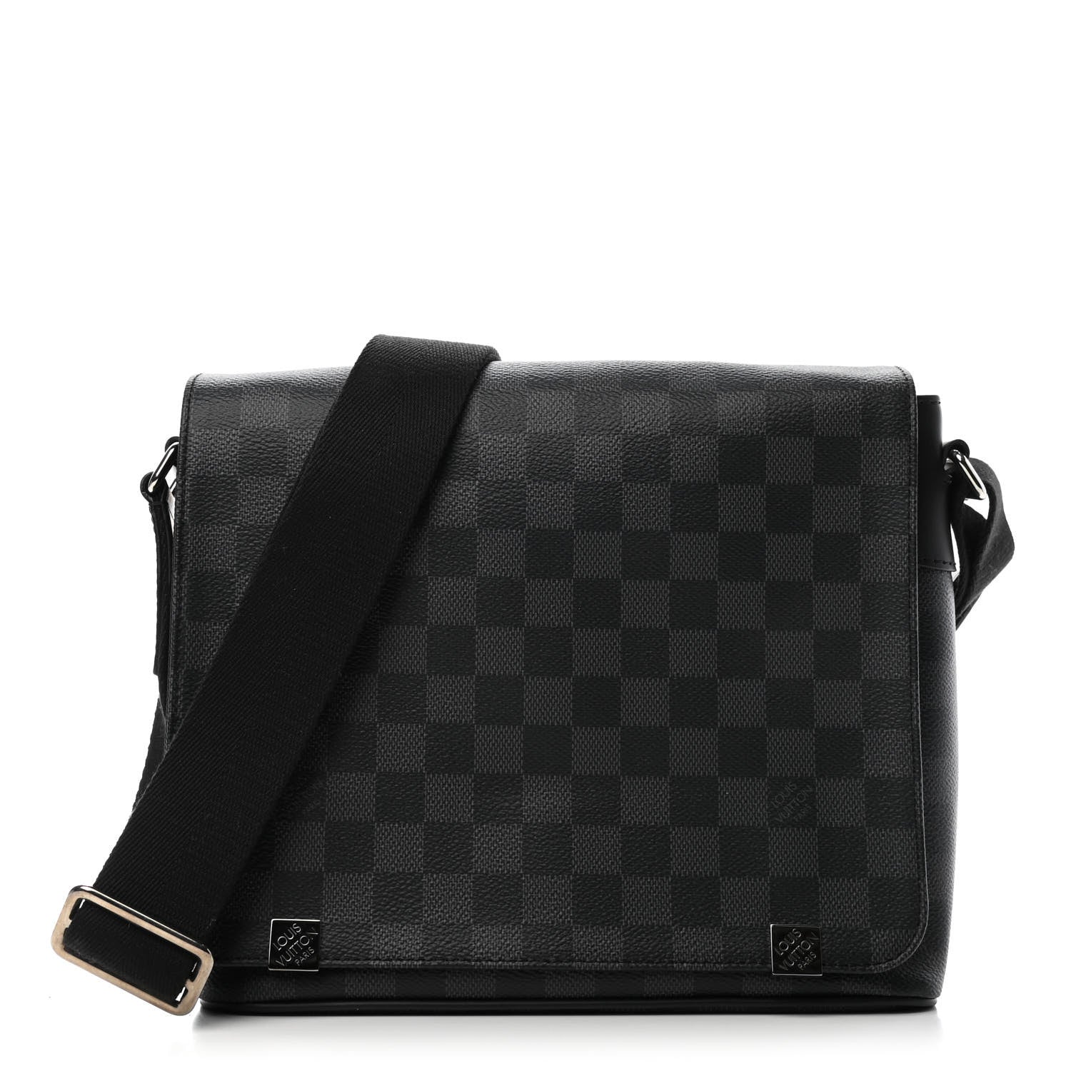Louis Vuitton Damier Graphite District PM 1 of 4