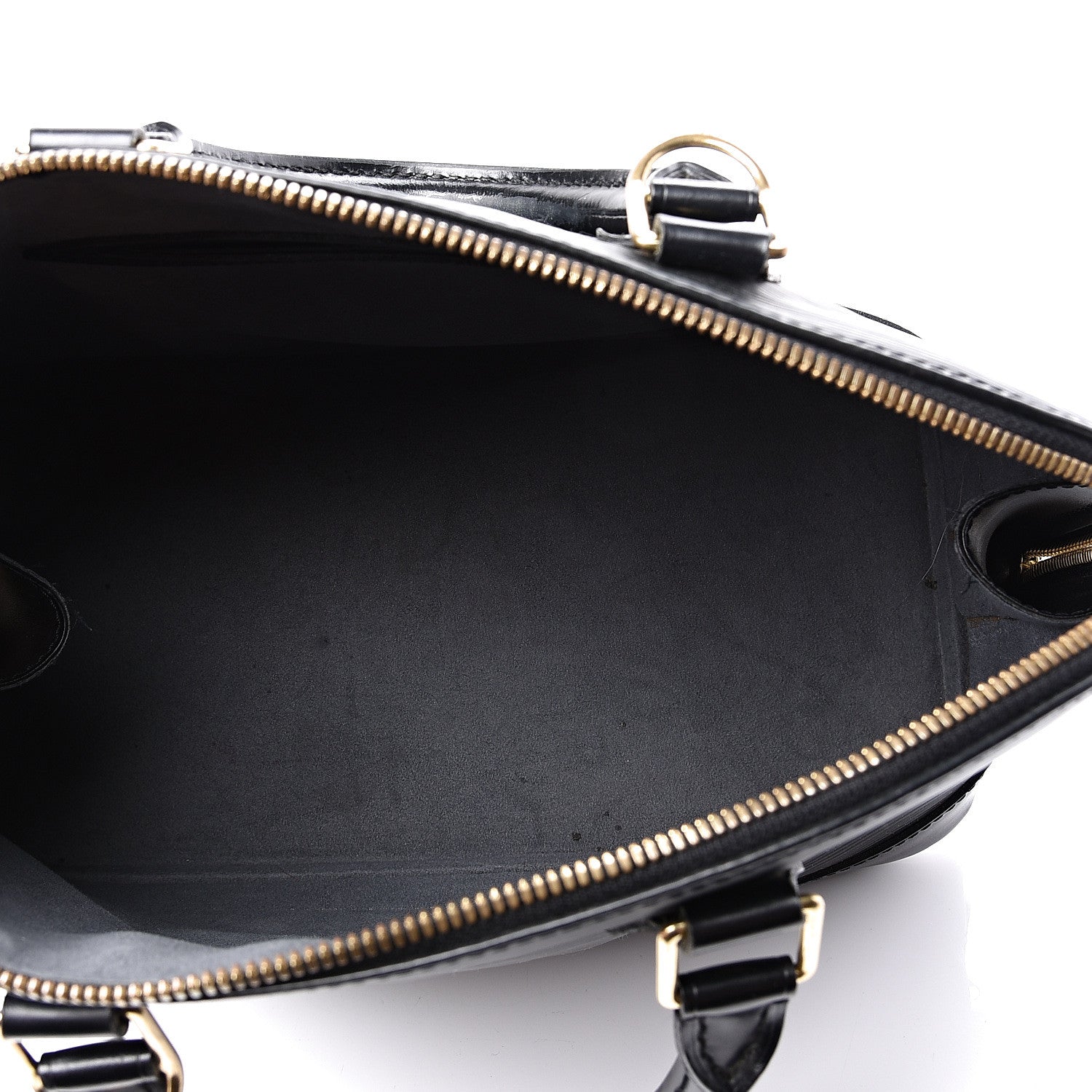 Louis Vuitton Epi Alma PM Black 4 of 9