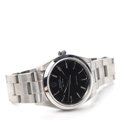 Rolex Stainless Steel 34mm Air-King Oyster Perpetual Precision Watch Black 14000M 6 of 6