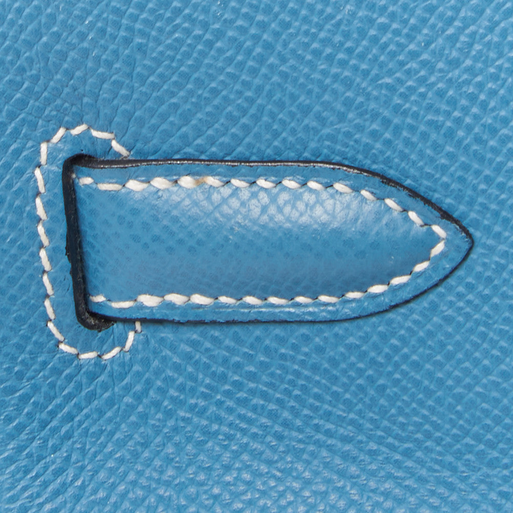 Epsom HAC Birkin 32 Blue Jean