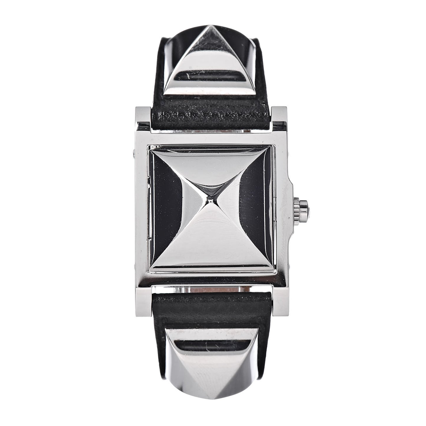 Stainless Steel Epsom 23mm Medor Quartz Watch Noir
