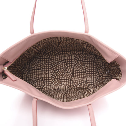 MCM Visetos Medium Anya Shopper Tote Light Pink 4 of 7