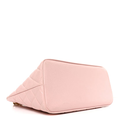 Chanel Caviar Quilted Medallion Tote Light Pink 3 of 10