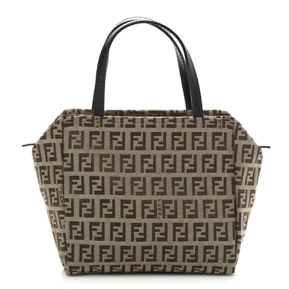Fendi Zucchino Small Tote Tobacco 1 of 8