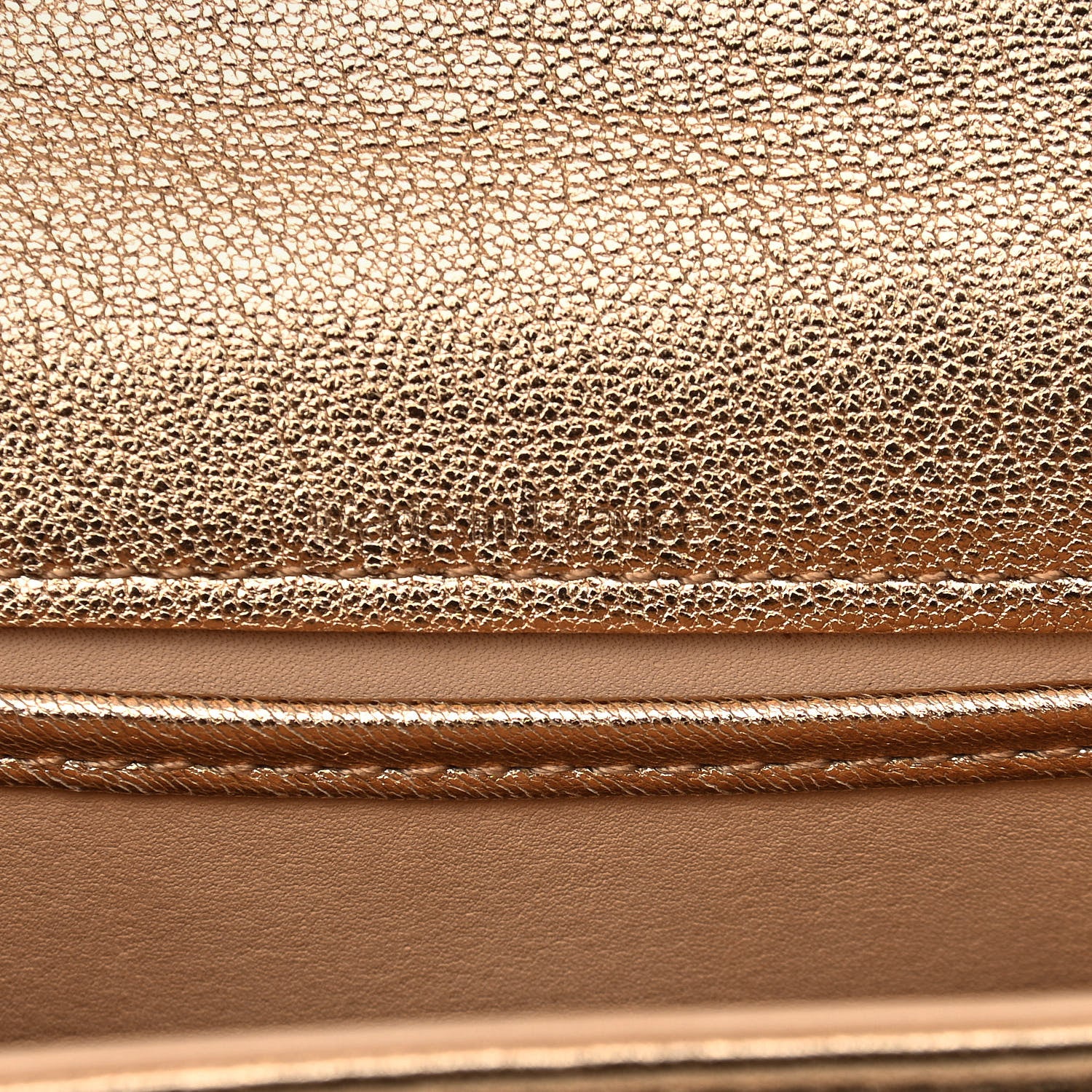 Delvaux Metallic Calfskin Micro Tempete Satchel Or Rose 7 of 11