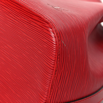 Louis Vuitton Epi Petit Noe Castillan Red 8 of 10
