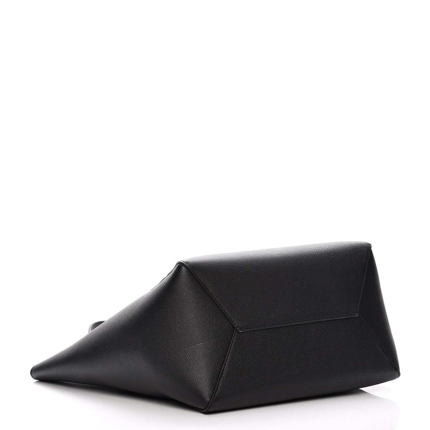 Calfskin Lockme Cabas Black