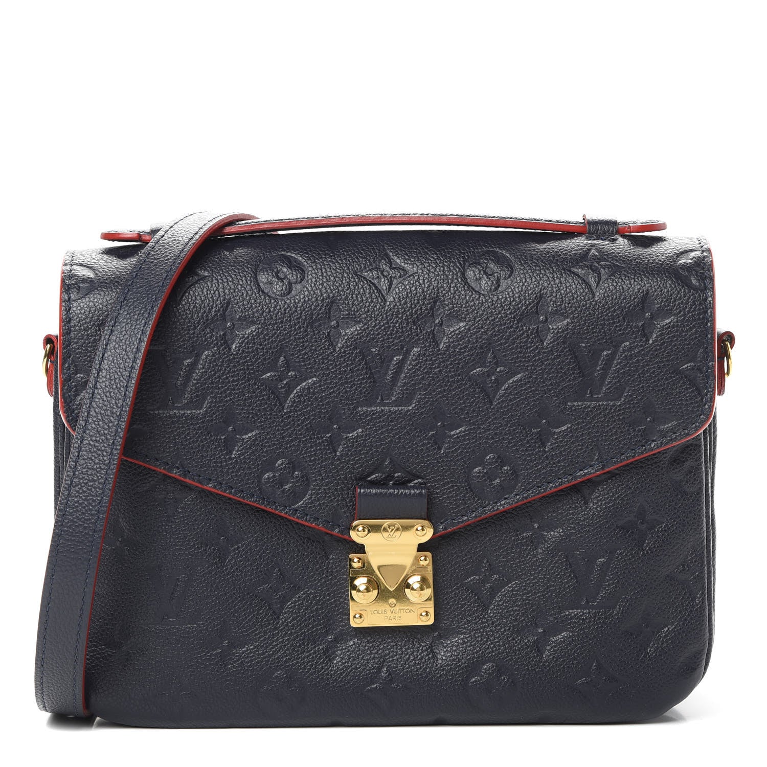 Louis Vuitton Empreinte Pochette Metis Marine Rouge 1 of 13