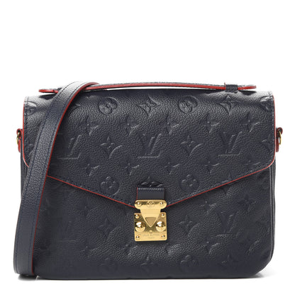 Louis Vuitton Empreinte Pochette Metis Marine Rouge 1 of 13