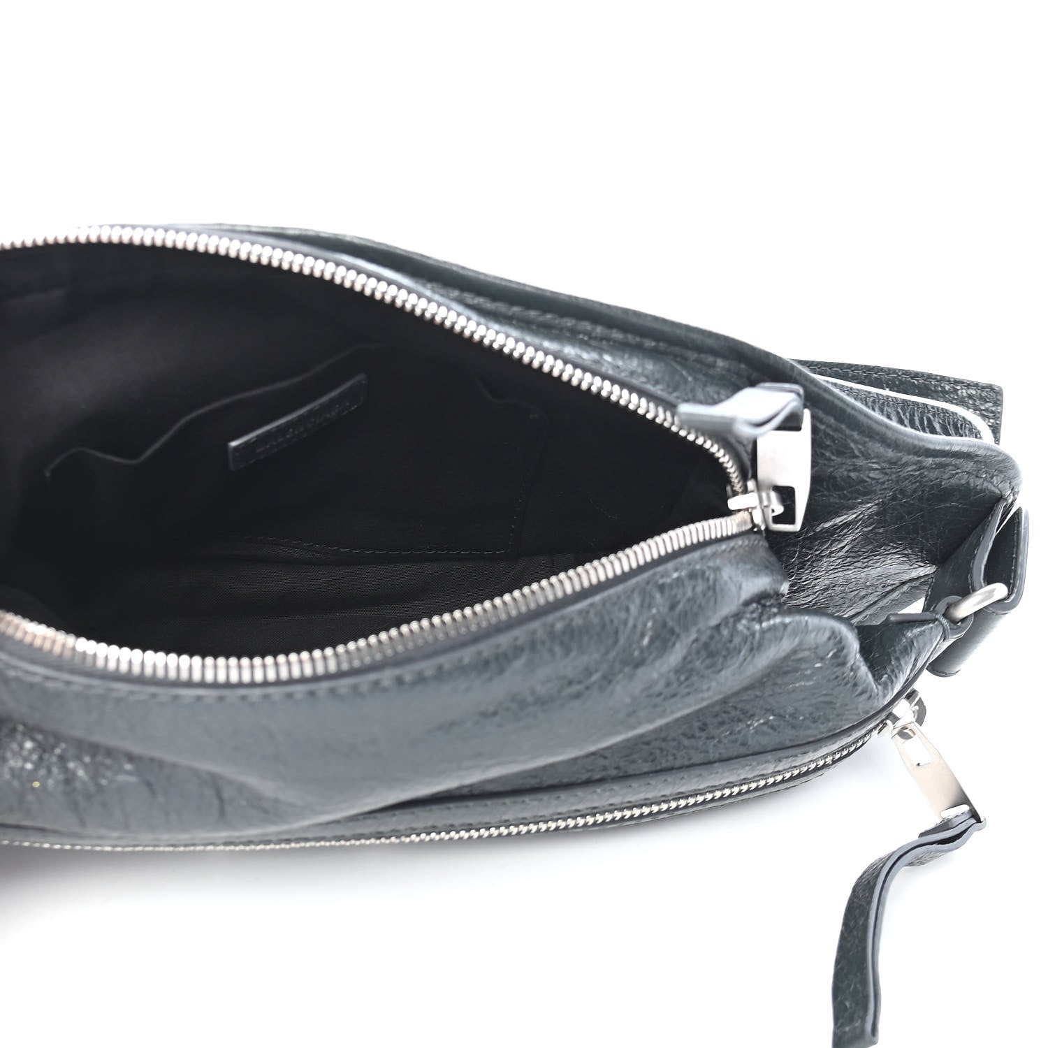 Balenciaga Lambskin Classic Hardware Neo Lift Hip Bag Anthracite 7 of 8
