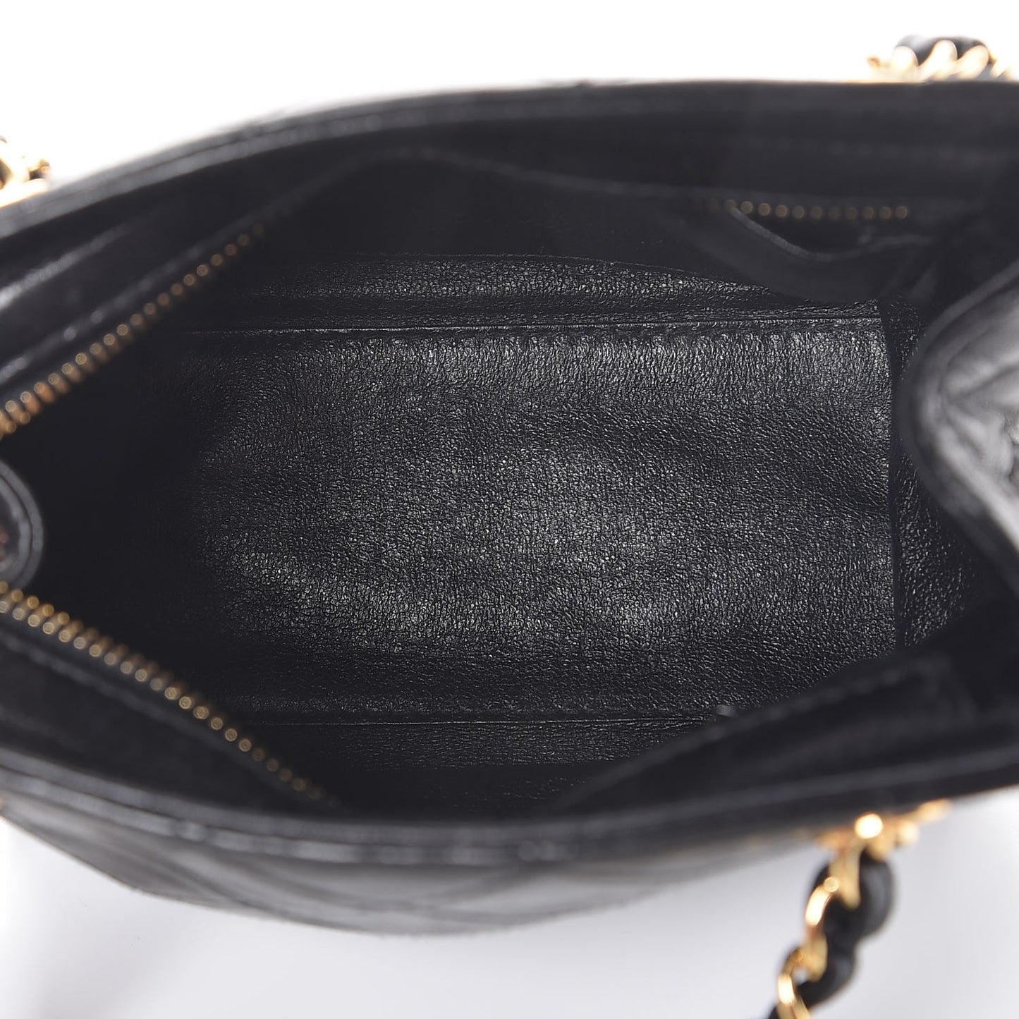 Lambskin Quilted Small Shoulder Bag Black