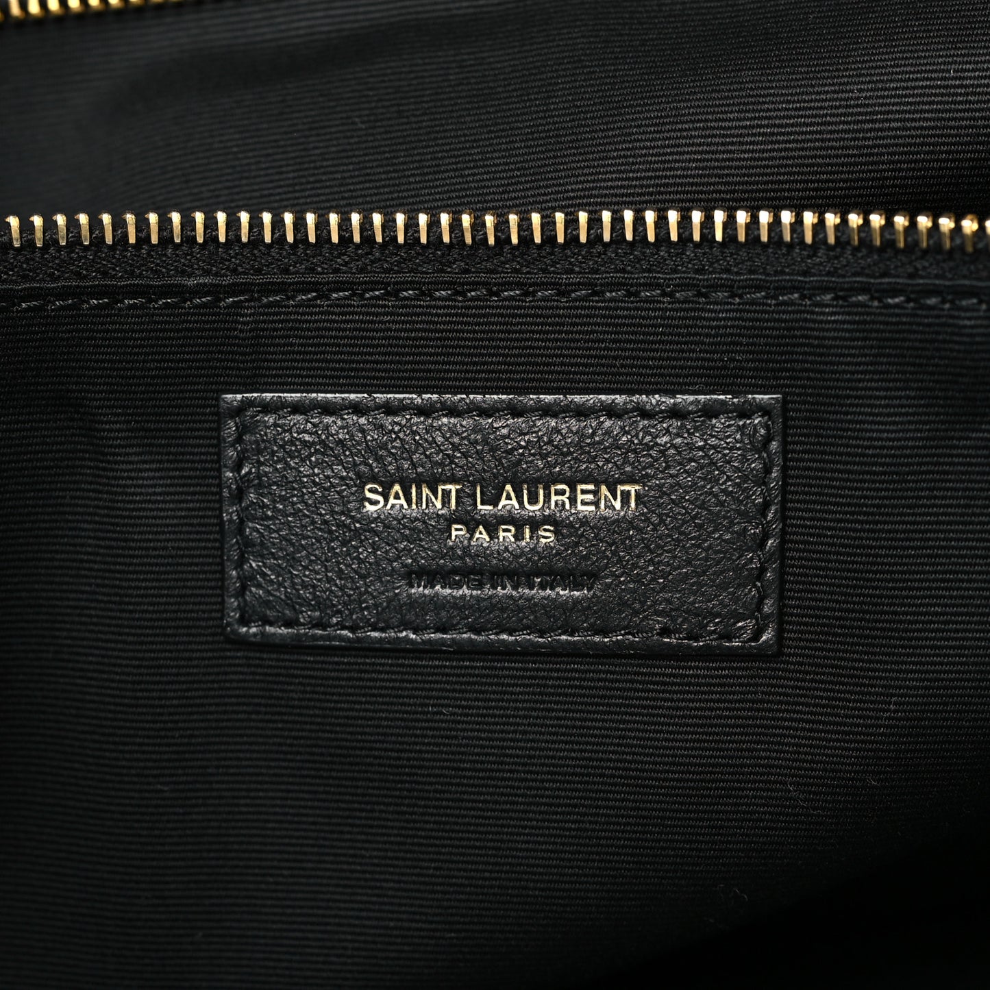 Lambskin Matelasse Monogram Oversized Jamie Black