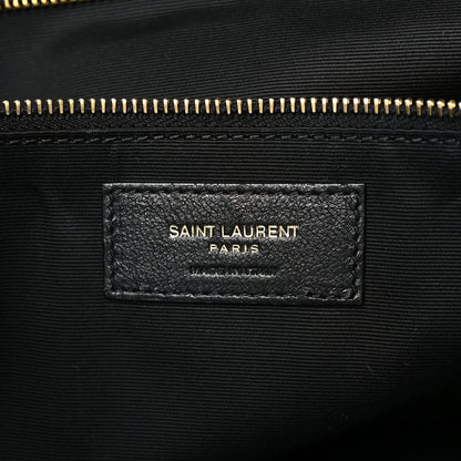 Saint Laurent Lambskin Matelasse Monogram Oversized Jamie Black 7 of 9