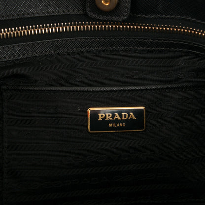 Prada Saffiano Lux Large Tote Nero Black 6 of 10