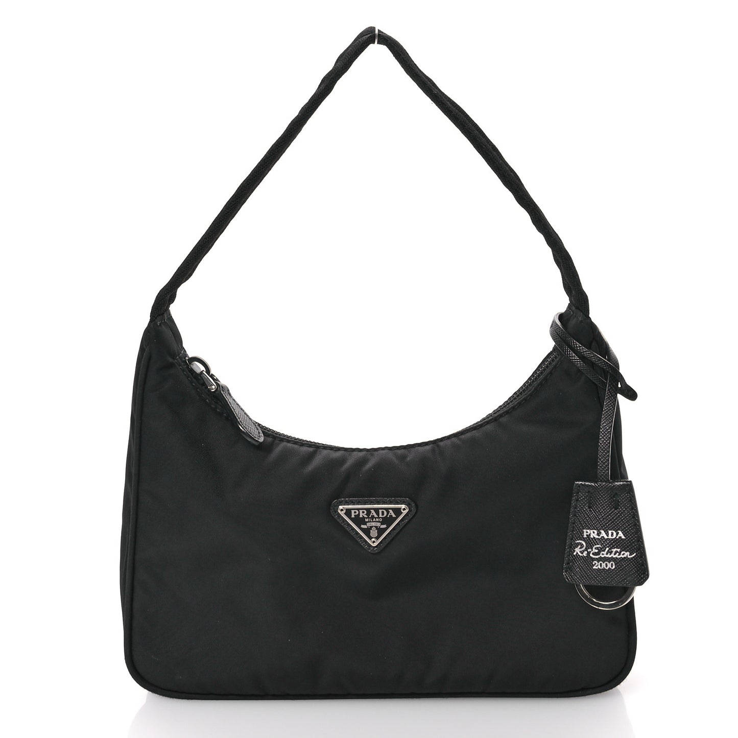 Tessuto Nylon Mini Re-Edition 2000 Bag Black