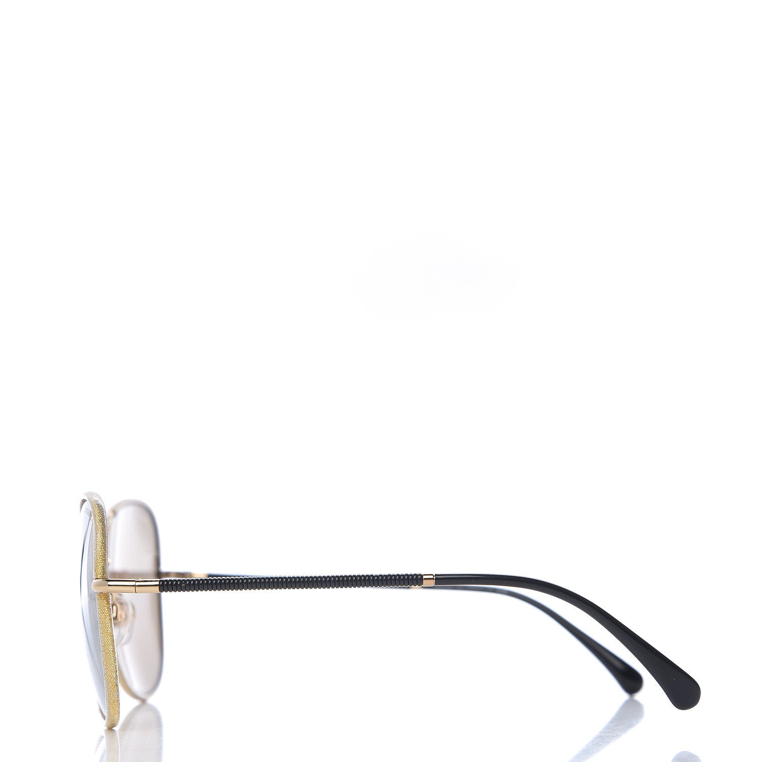 Chanel Pilot Fall Sunglasses 4227 Gold 3 of 8
