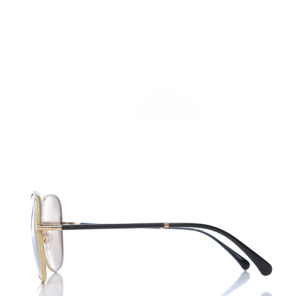 Chanel Pilot Fall Sunglasses 4227 Gold 3 of 8