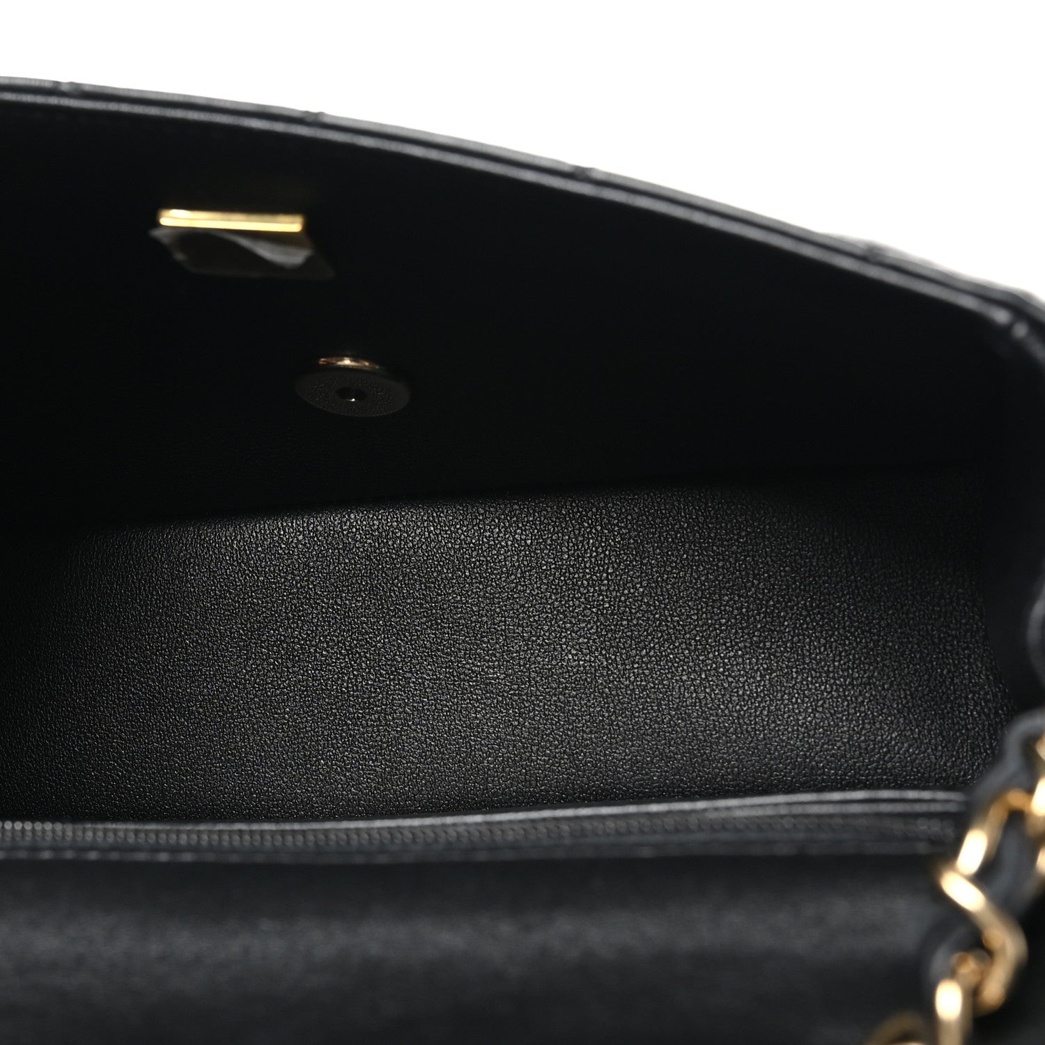 Chanel Lambskin Quilted Mini Rectangular Flap Black 5 of 10