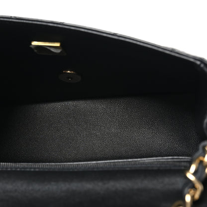 Chanel Lambskin Quilted Mini Rectangular Flap Black 5 of 10