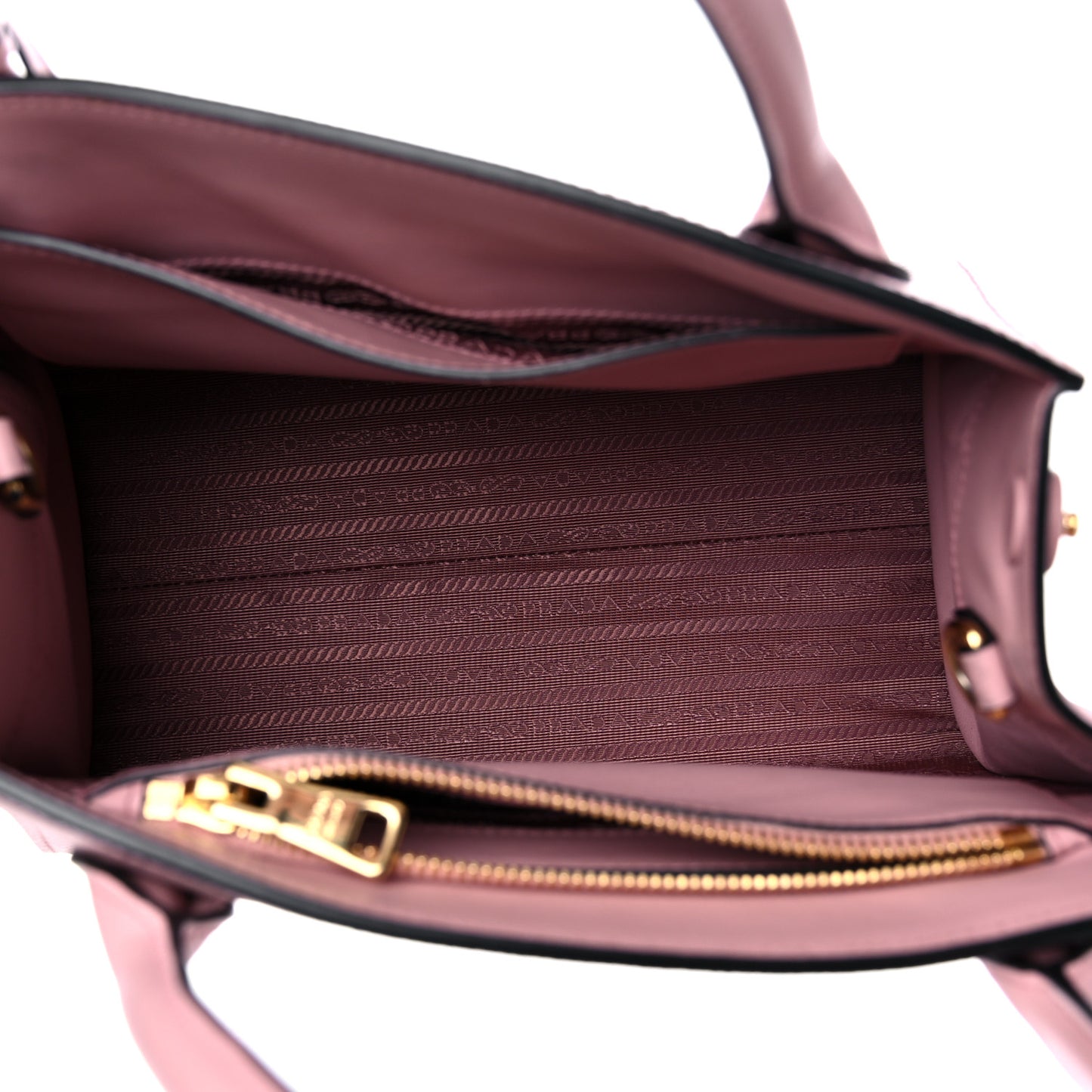 Saffiano Cuir Calfskin Small Monochrome Top Handle Tote
