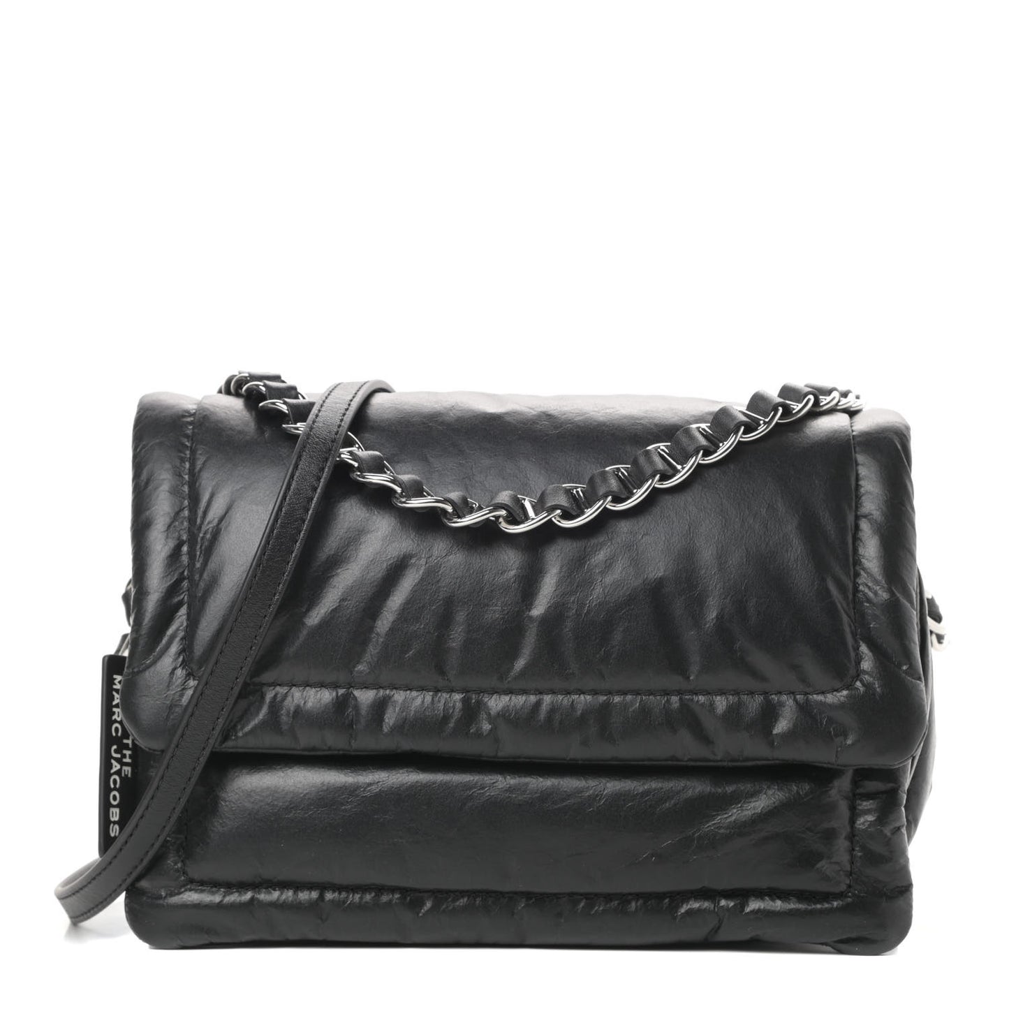 Lambskin The Pillow Bag Black