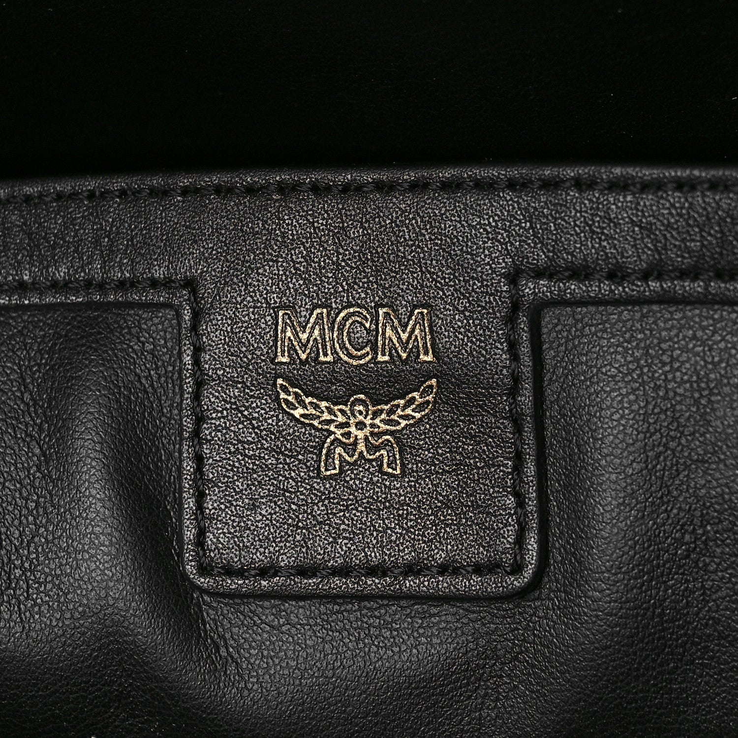 MCM Visetos Studded Medium Stark M Backpack Cognac 6 of 11