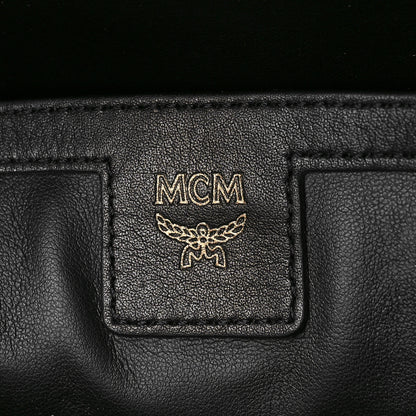 MCM Visetos Studded Medium Stark M Backpack Cognac 6 of 11