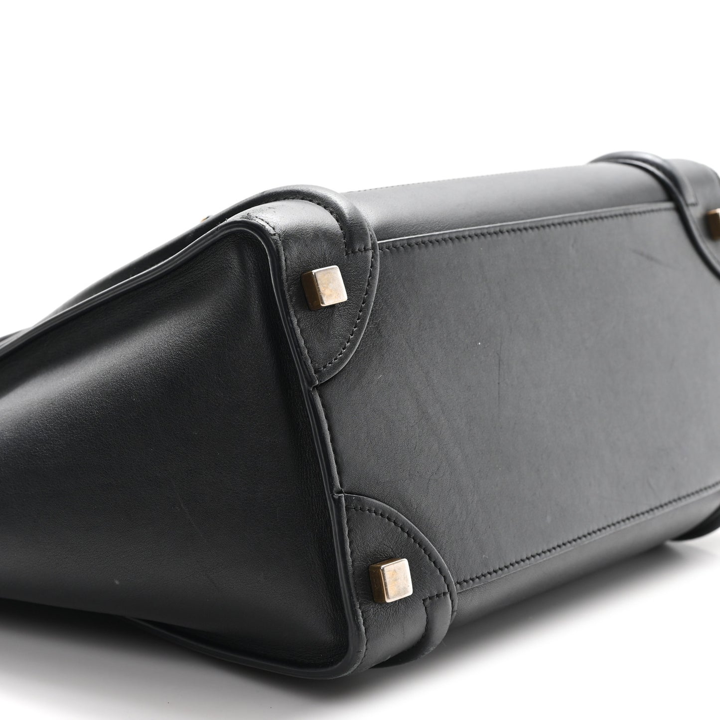 Smooth Calfskin Micro Luggage Black