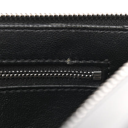 Celine Grained Calfskin Small Bi-Color Edge Shoulder Bag Black Green 14 of 15