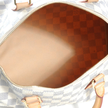 Louis Vuitton Damier Azur Speedy 30 6 of 8