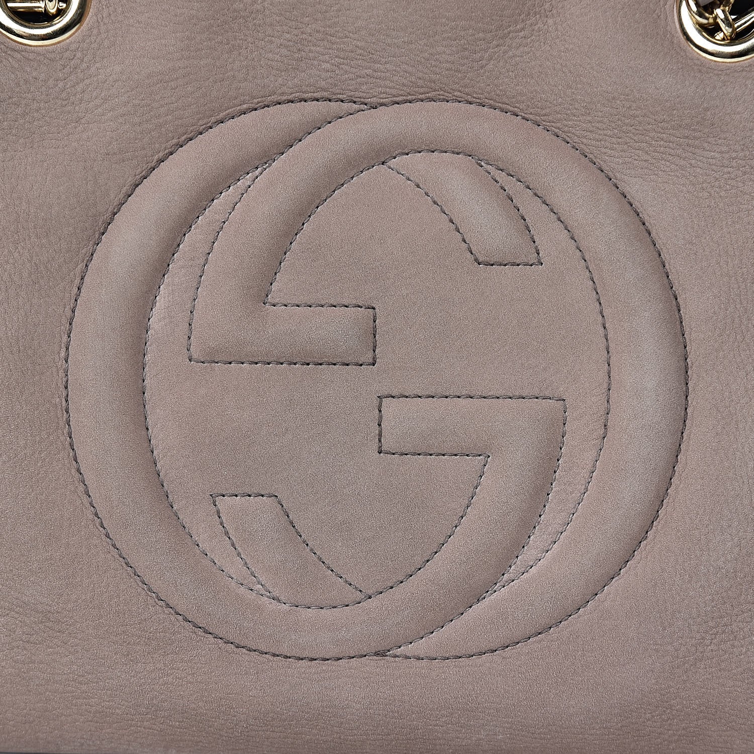 Gucci Vitello Range Medium Soho Bowler Grey Field 14 of 14