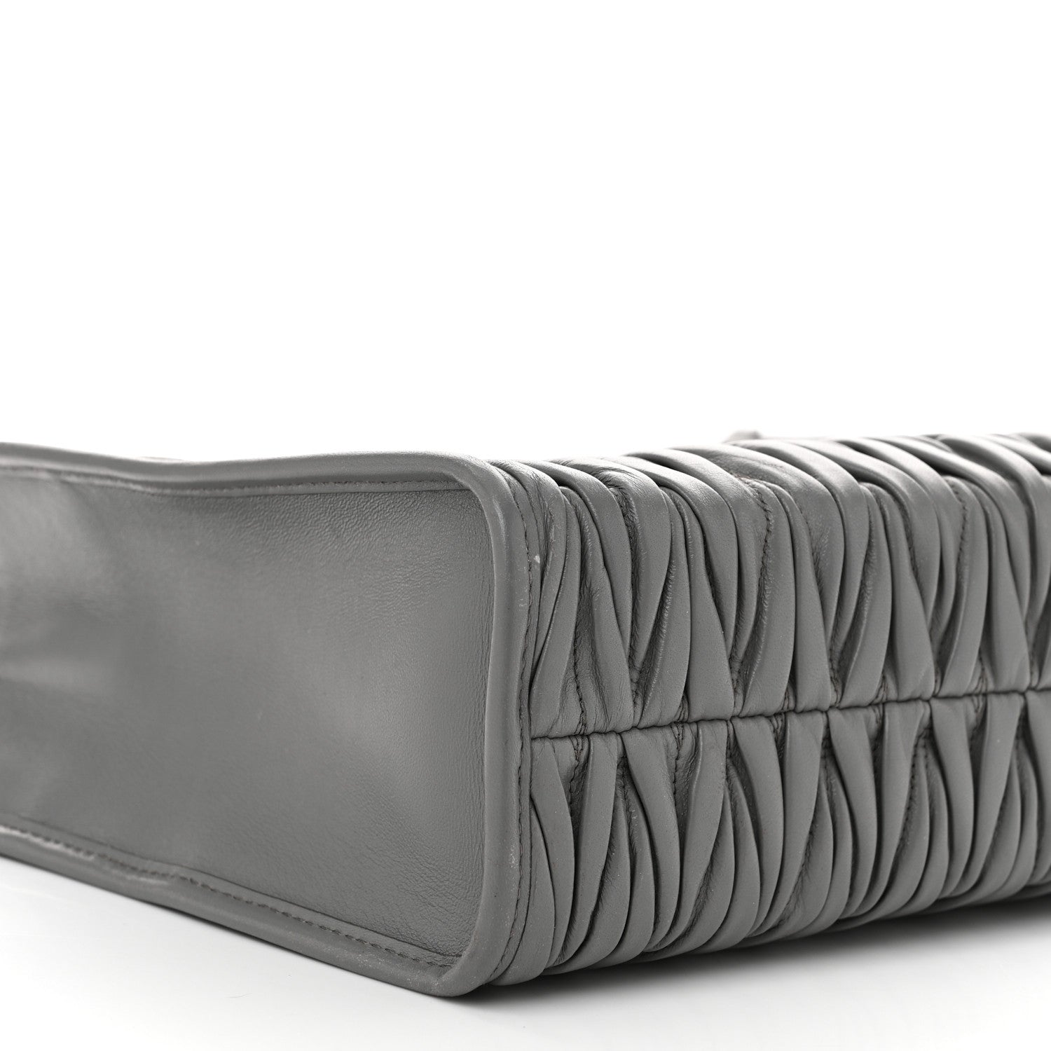 Miu Miu Nappa Matelasse Tote Bag Marmo 9 of 11