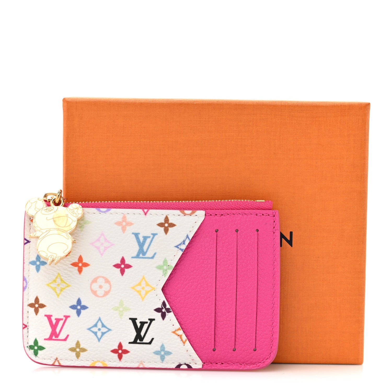 Louis Vuitton LV X TM Monogram Romy Card Holder Kawaii Pink 7 of 7
