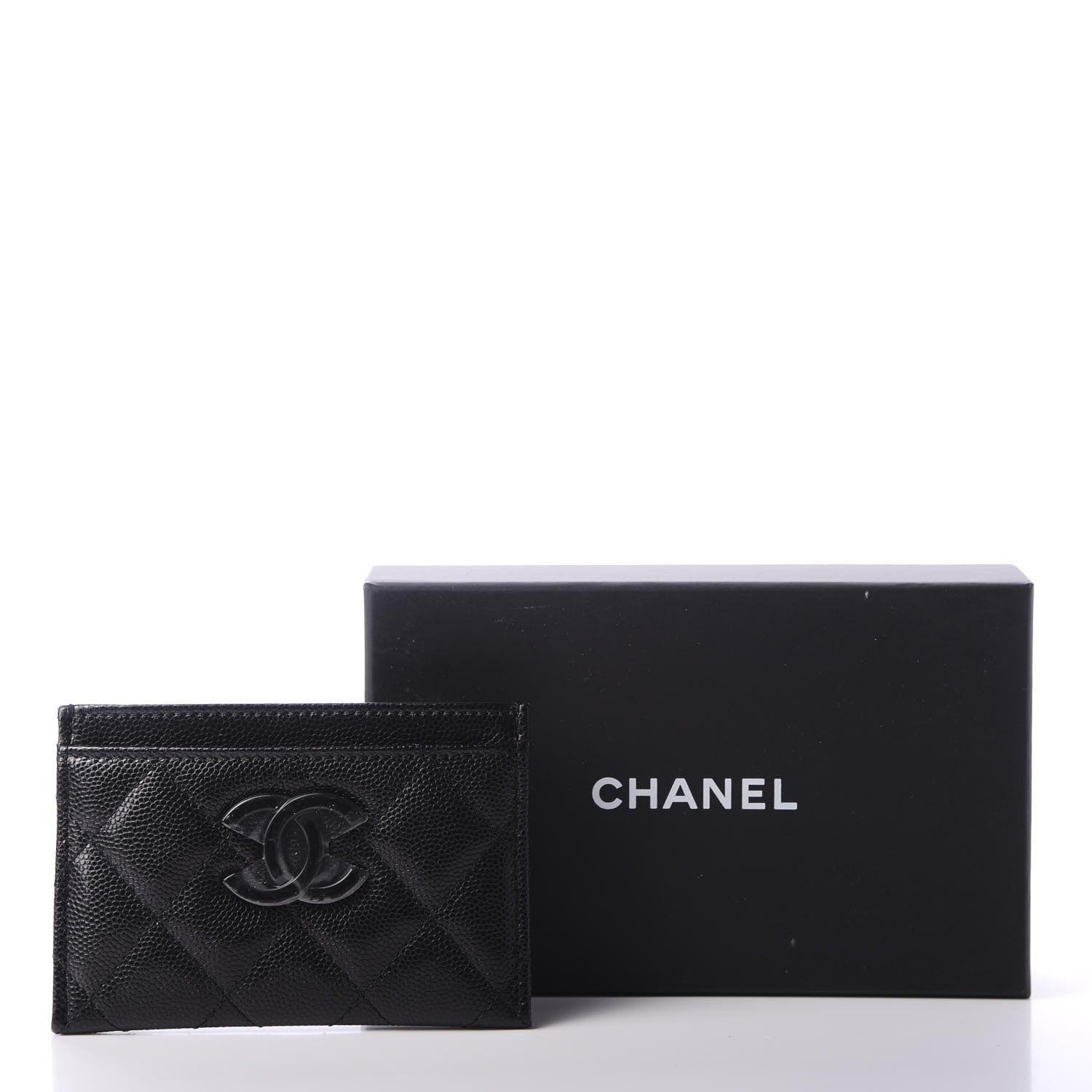 Chanel Caviar Quilted My Everything Card Holder Black 9 of 9