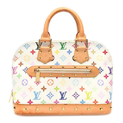 Louis Vuitton Monogram Multicolor Alma White 1 of 15