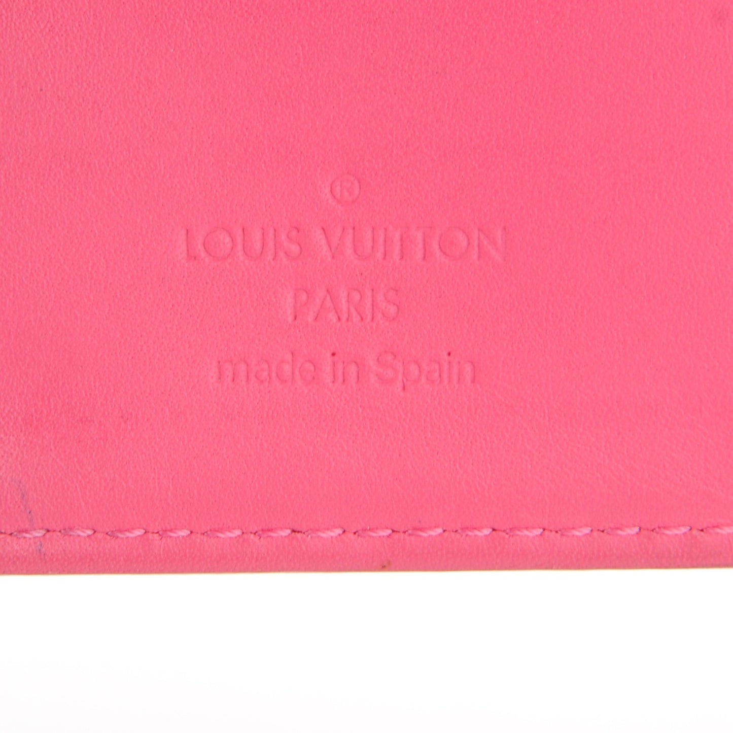 Vernis Small Ring Agenda Framboise