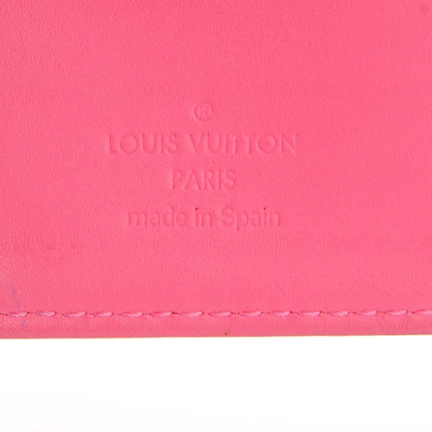 Louis Vuitton Vernis Small Ring Agenda Framboise 5 of 7