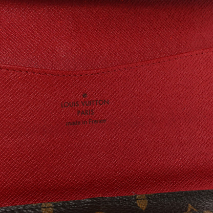 Louis Vuitton Monogram Josephine Wallet Red 7 of 7