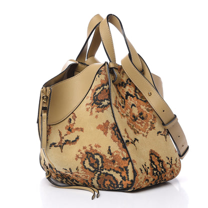 Loewe Suede Tapestry Small Hammock Shoulder Bag Multicolor 3 of 9