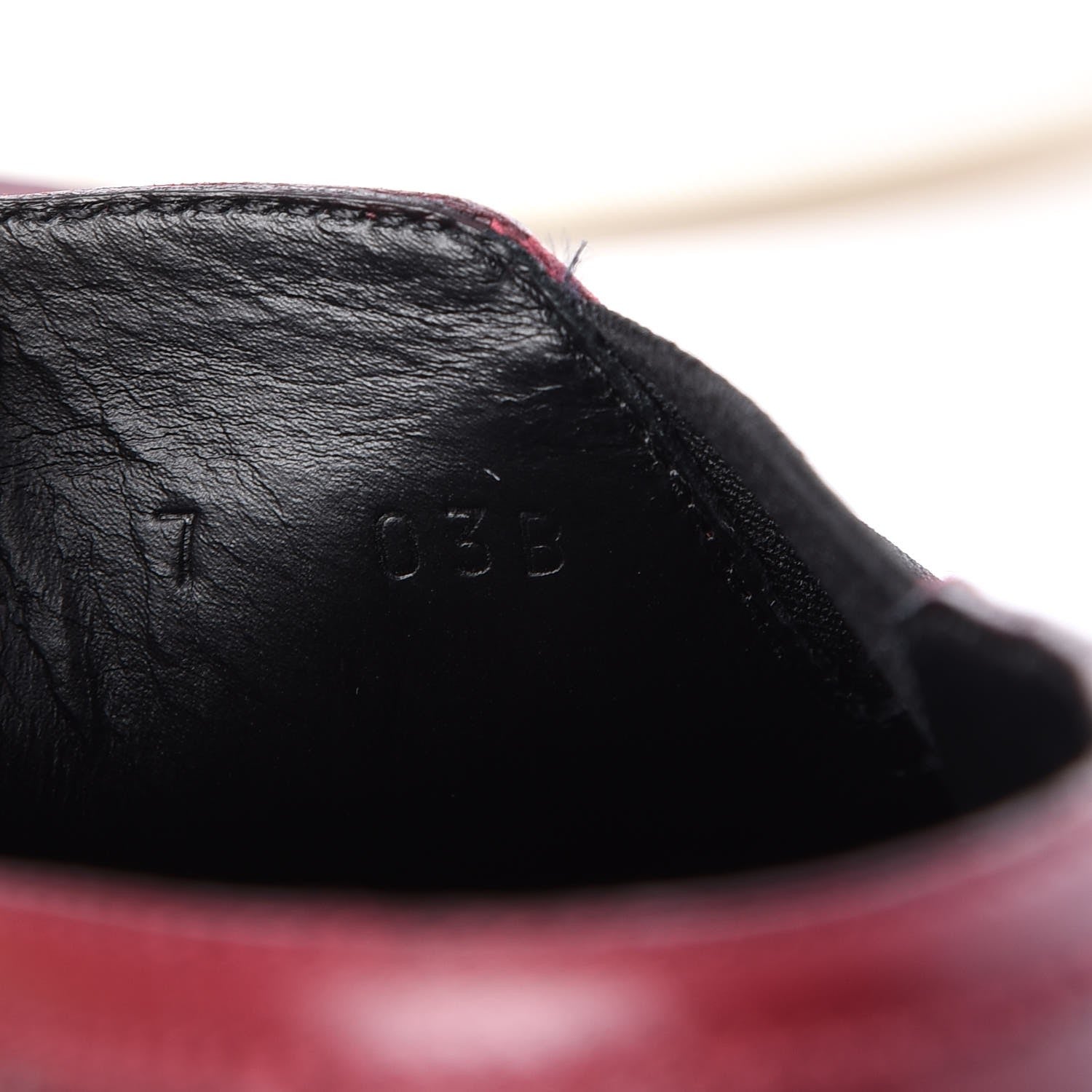 Gucci Soft Microguccissima Leather Mens Slip On Sneakers 7 Rosso Nero Black 10 of 12