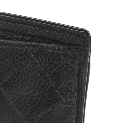 Chanel Caviar Quilted Card Holder Black 14 of 14