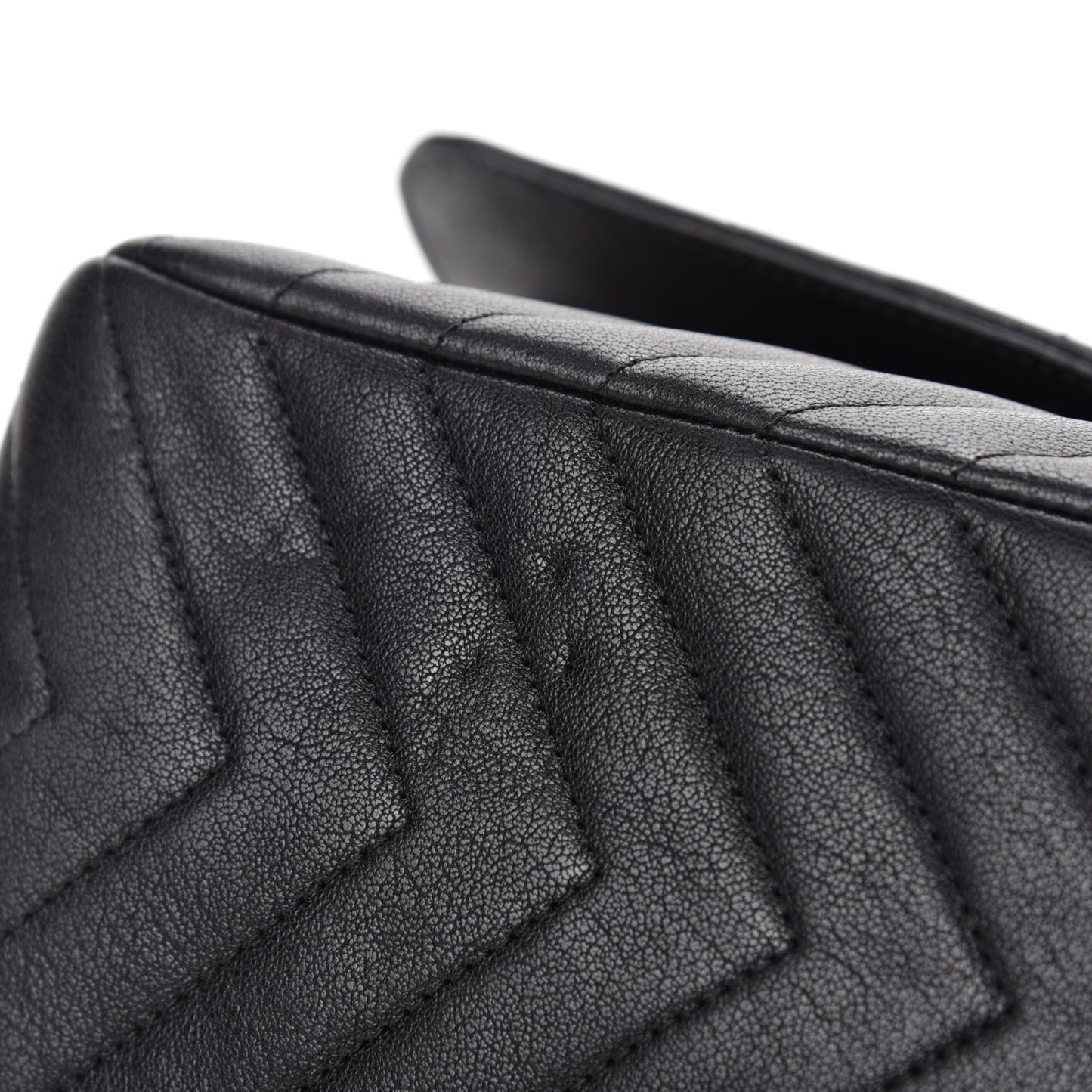 Sheepskin Chevron Quilted 2.55 Reissue 227 Flap So Black