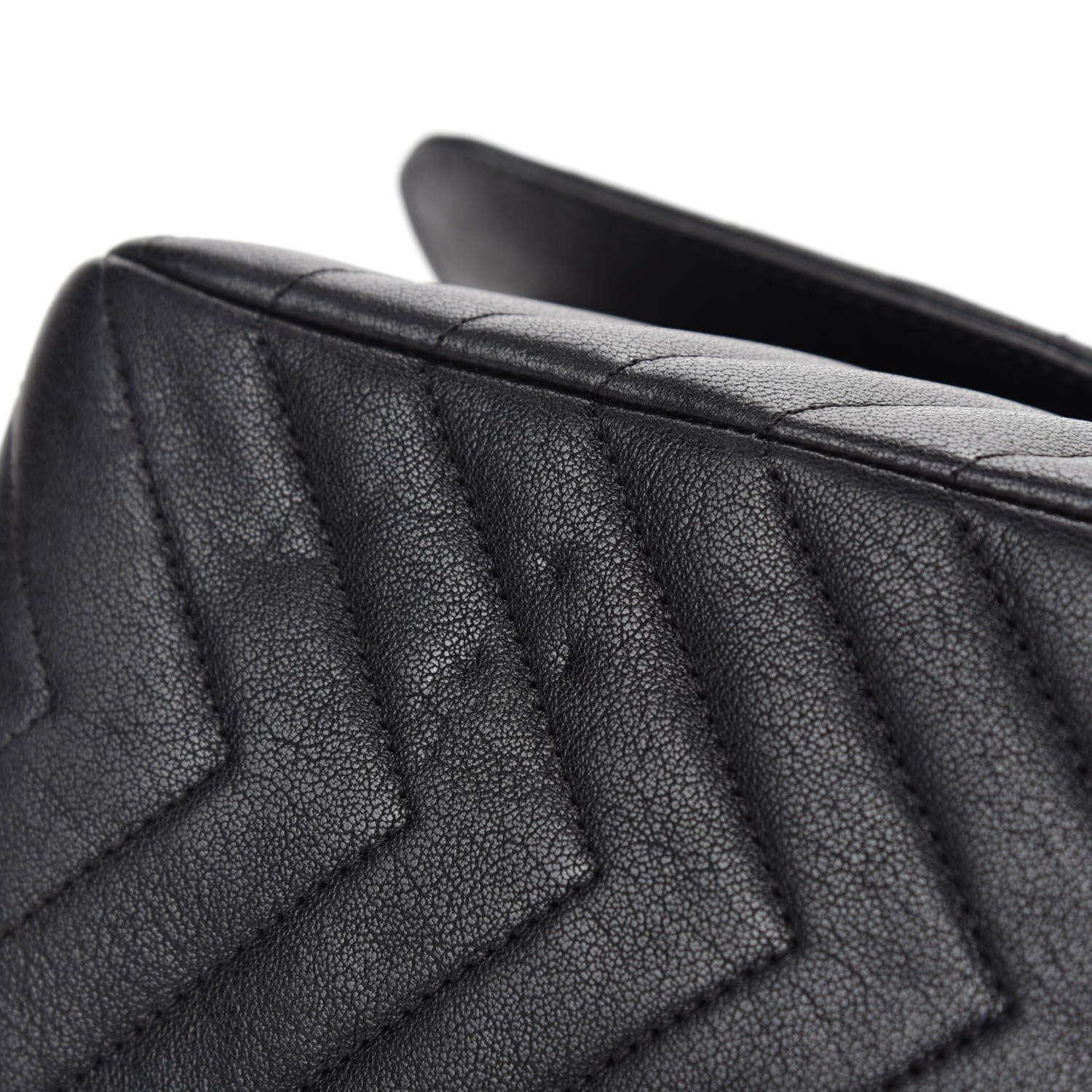 Chanel Sheepskin Chevron Quilted 2.55 Reissue 227 Flap So Black 8 of 20