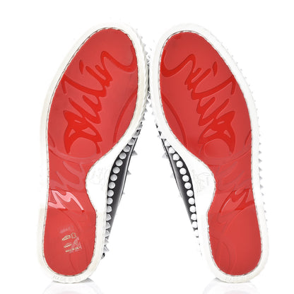 Christian Louboutin Calfskin Yacht Spikes Loafers 37 Black 5 of 8