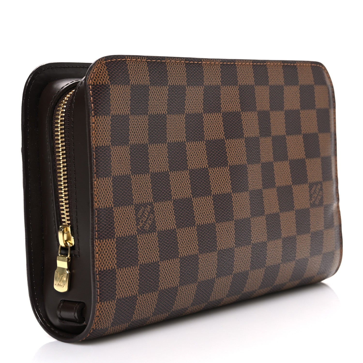 Louis Vuitton Damier Ebene Pochette Saint Louis Clutch 3 of 7