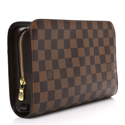 Louis Vuitton Damier Ebene Pochette Saint Louis Clutch 3 of 7